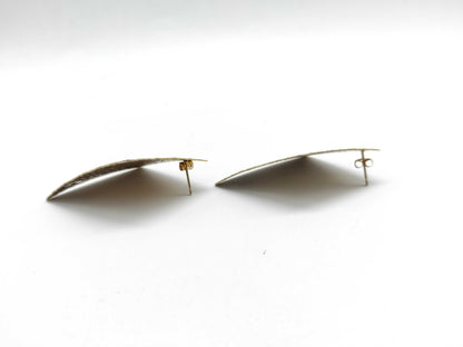 agete K10/SV 6.7g Earrings 