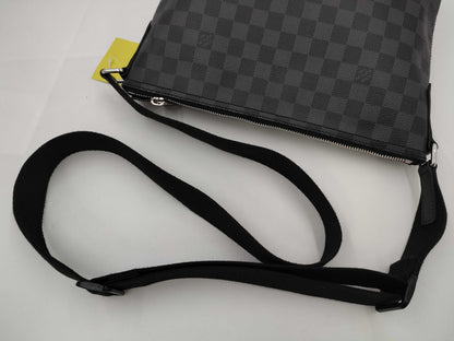 LOUIS VUITTON Damier Graphite Mick PM N41211 Shoulder Bag