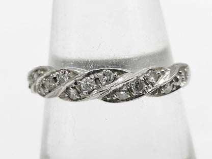 D0.20ct Pt900 3.3g Ring 