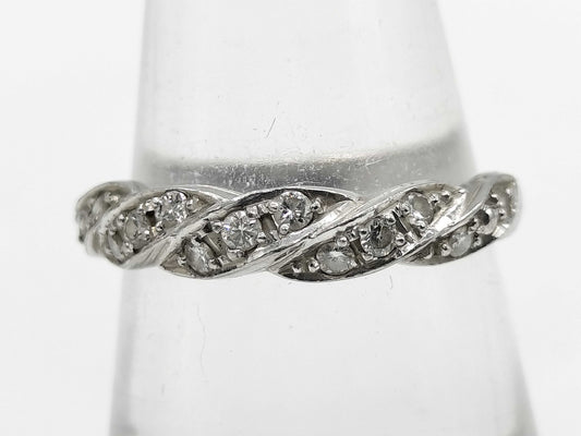 D0.20ct Pt900 3.3g Ring 