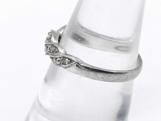 D0.20ct Pt900 3.3g Ring 
