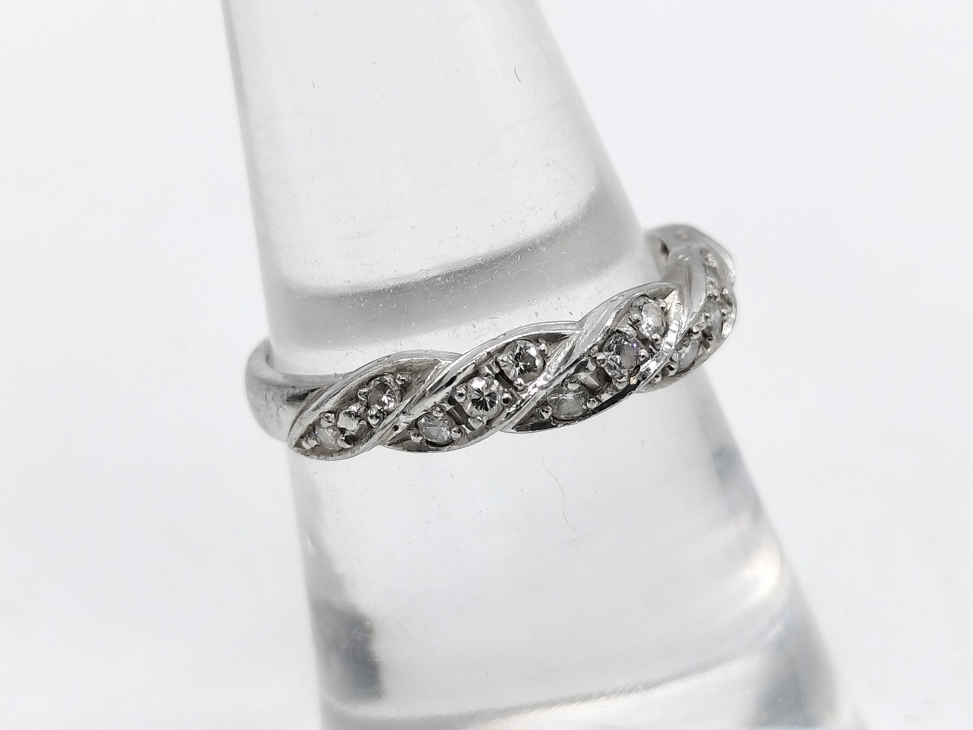 D0.20ct Pt900 3.3g Ring 
