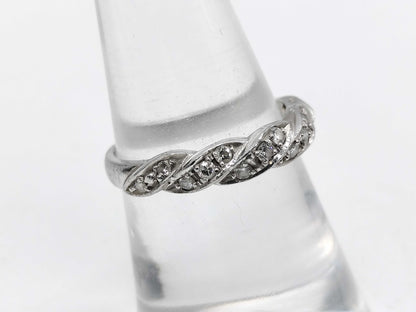 D0.20ct Pt900 3.3g Ring 