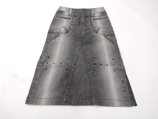 ISSEY MIYAKE denim skirt