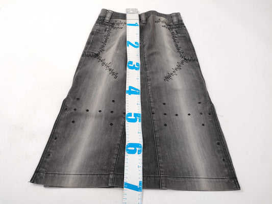 ISSEY MIYAKE denim skirt