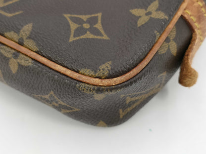 LOUIS VUITTON Monogram M51828 Pochette Marly Bantriere Shoulder Bag