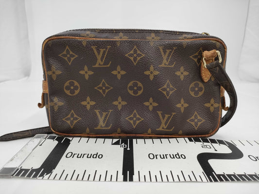 LOUIS VUITTON Monogram M51828 Pochette Marly Bantriere Shoulder Bag