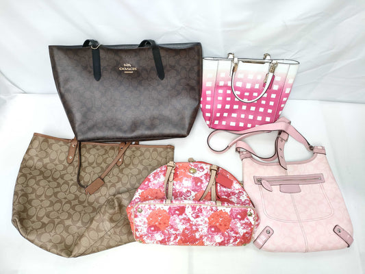 COACH Signature PVC Tote Bag 