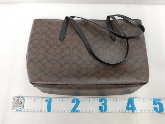 COACH Signature PVC Tote Bag 