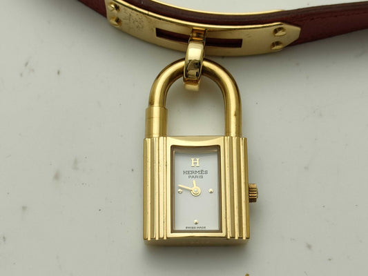 HERMES Kelly Kelly Watch 〇Y Unusual Women's Watch