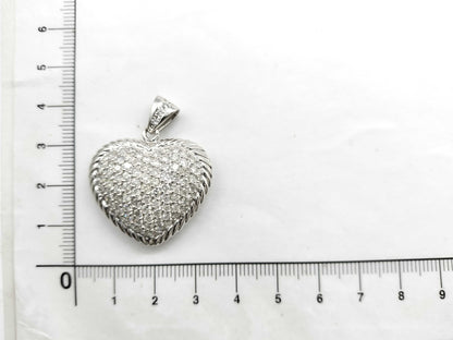 D3.00ct Pt900 14.8g Pendant Top 