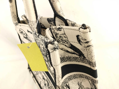(10460_0337) Dior Embroidered Toile de Jouy Zodiac Handbag