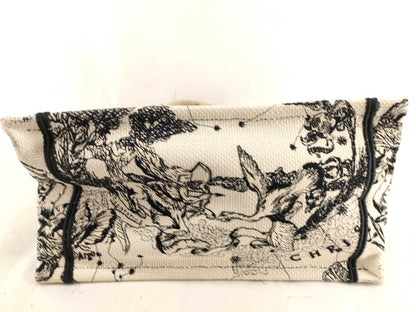 (10460_0337) Dior Embroidered Toile de Jouy Zodiac Handbag