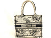 (10460_0337) Dior Embroidered Toile de Jouy Zodiac Handbag