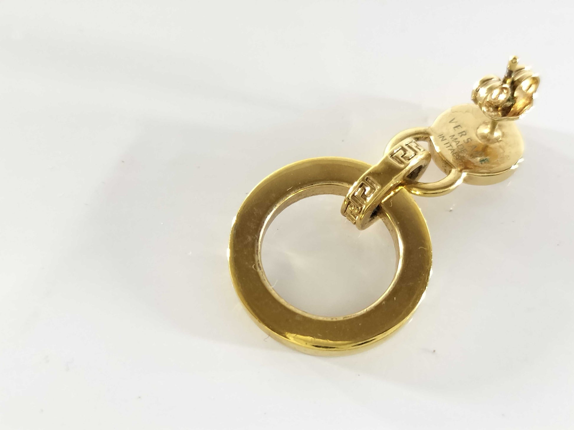 VERSACE Stone Earrings