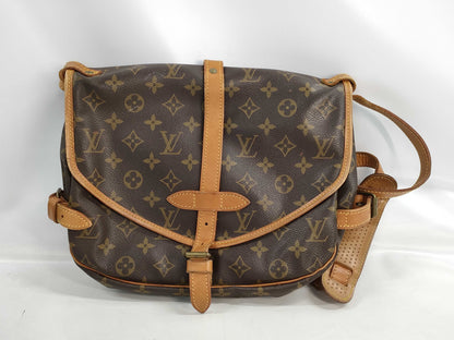 LOUIS VUITTON Monogram M42254 Saumur 30 Shoulder Bag