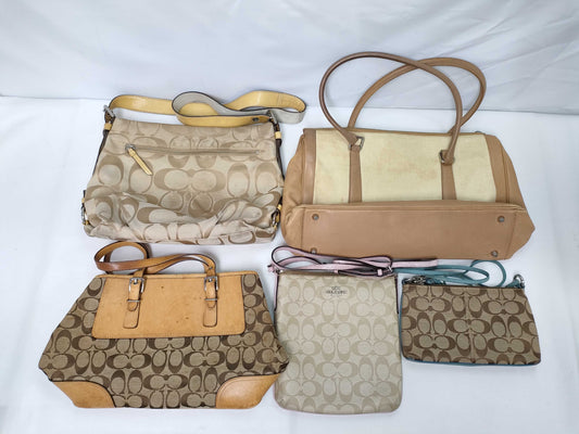 COACH Signature 5-Piece Shoulder Bag