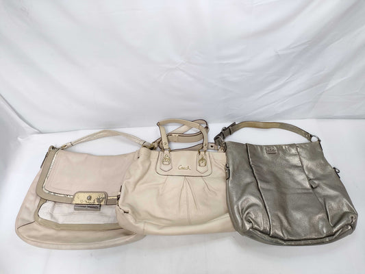 COACH 3-piece shoulder bag