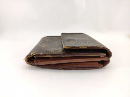 LOUIS VUITTON Monogram Porte Monnaie Carte Credit Wallet