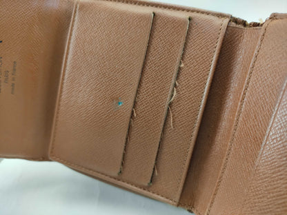 LOUIS VUITTON Monogram Porte Monnaie Carte Credit Wallet