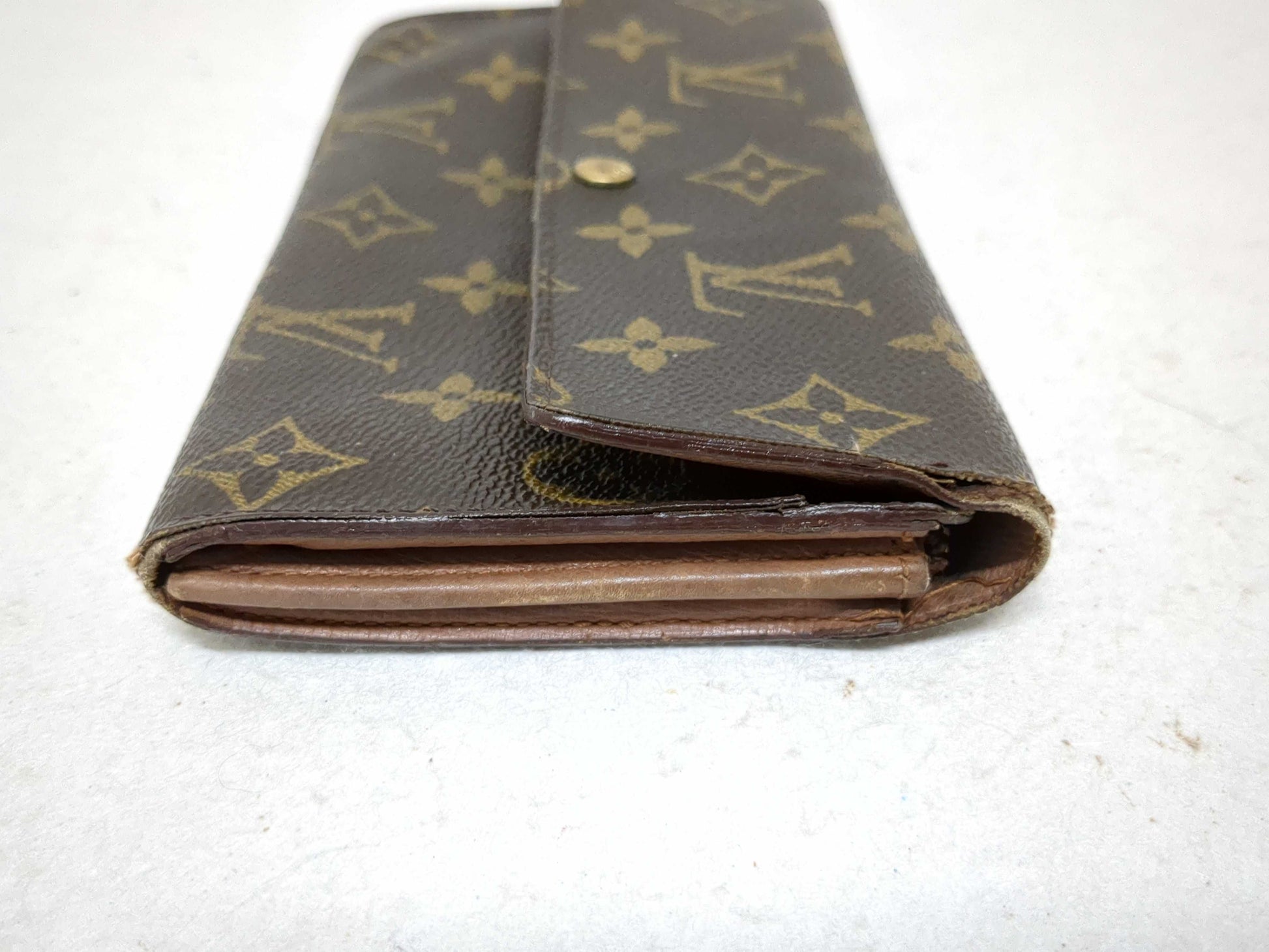 (10463_0009) LOUIS VUITTON Monogram Vuitton/Gucci/Celine Long Wallet 3 Pieces Wallet
