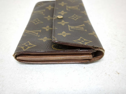 (10463_0009) LOUIS VUITTON Monogram Vuitton/Gucci/Celine Long Wallet 3 Pieces Wallet