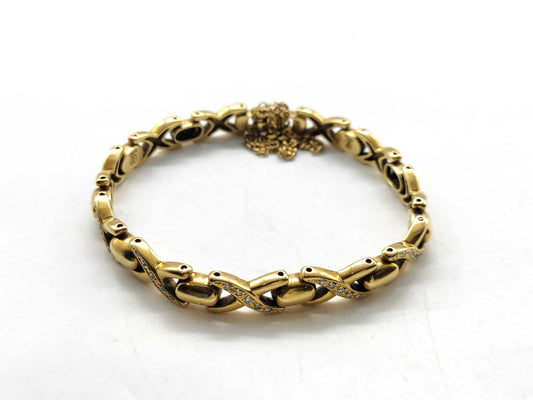 D0.56ct K18 33.6g Bracelet/Bangle 