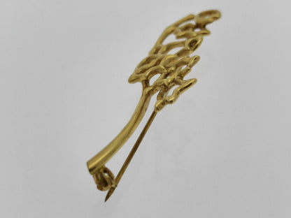 Tiffany & Co. Brooch, 18K Gold, 7.0g, Brooch 