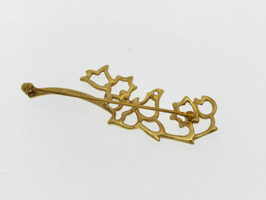 Tiffany & Co. Brooch, 18K Gold, 7.0g, Brooch 