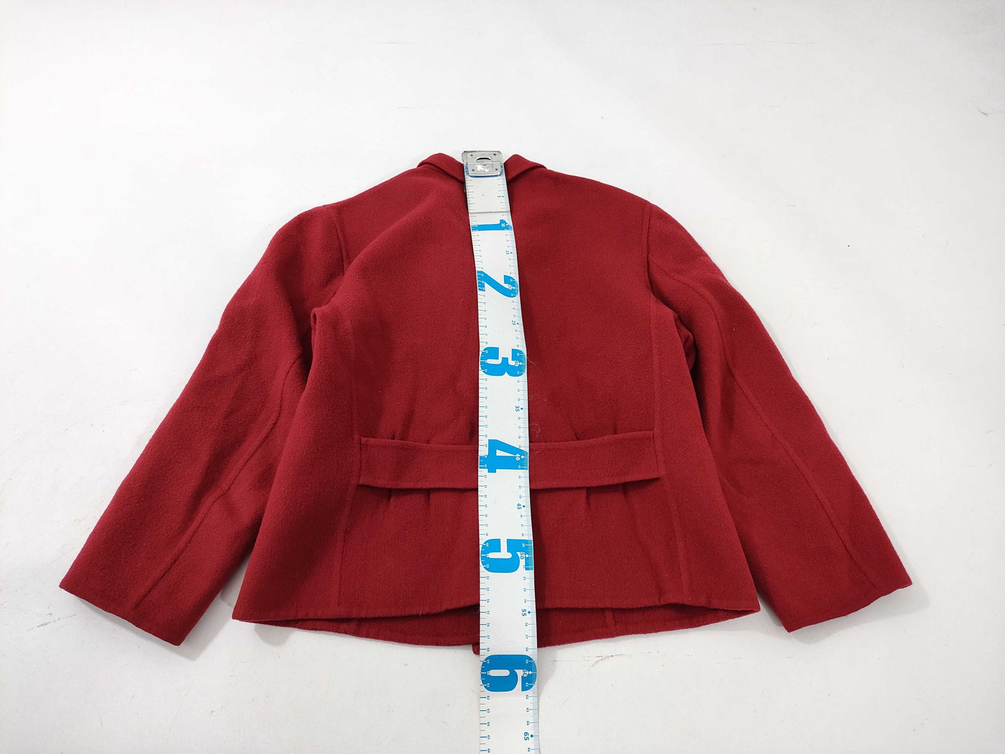 Herno red coat short coat