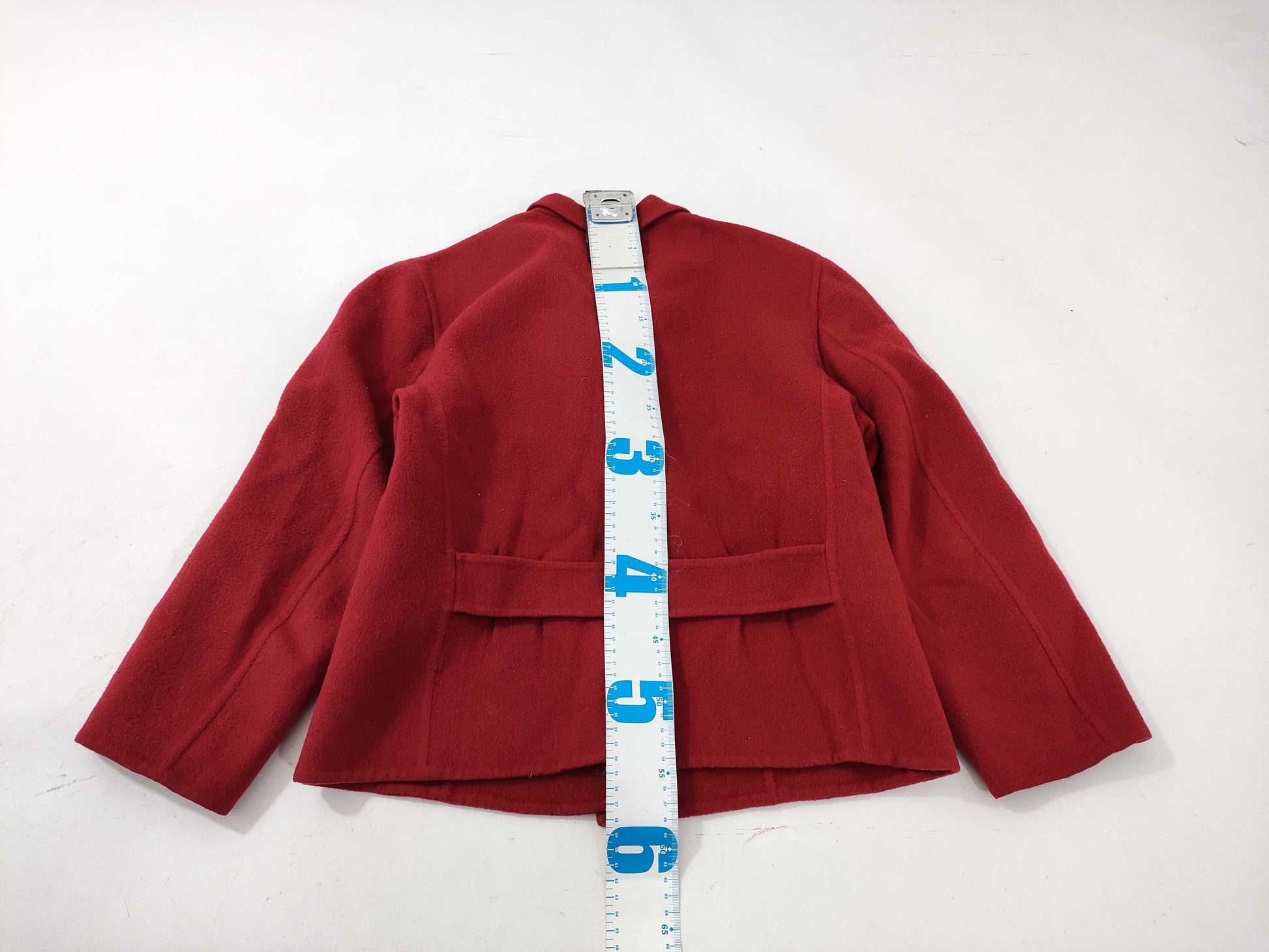 Herno red coat short coat