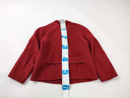 Herno red coat short coat