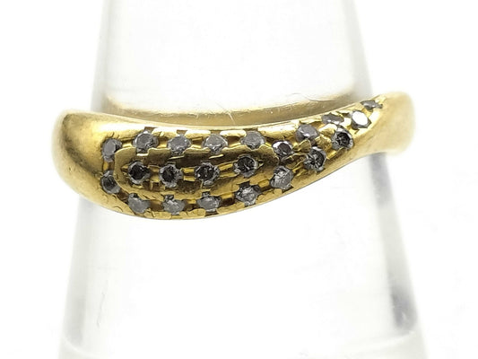 D0.22ct K18 4.2g Ring 