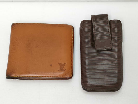 LOUIS VUITTON Epi Leather Wallet, Epi Etui Telephone International Wallet
