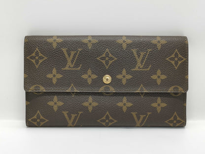 LOUIS VUITTON Monogram M61215 Monogram Porte Tresor International Wallet