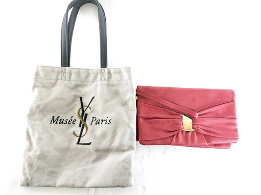 Yves Saint Laurent YSL/Ferragamo/Bag and Pouch Set Tote Bag