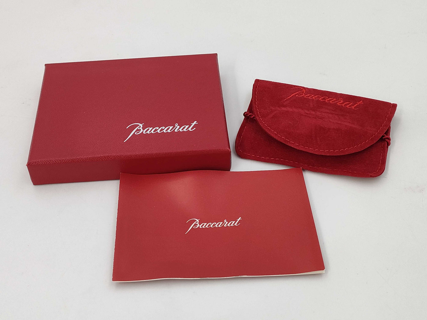 (10461_0261) Baccarat Baccarat Heart Necklace Necklace