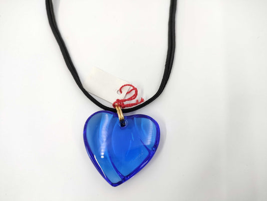 (10461_0261) Baccarat Baccarat Heart Necklace Necklace