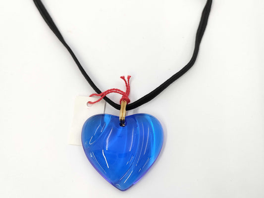 (10461_0261) Baccarat Baccarat Heart Necklace Necklace