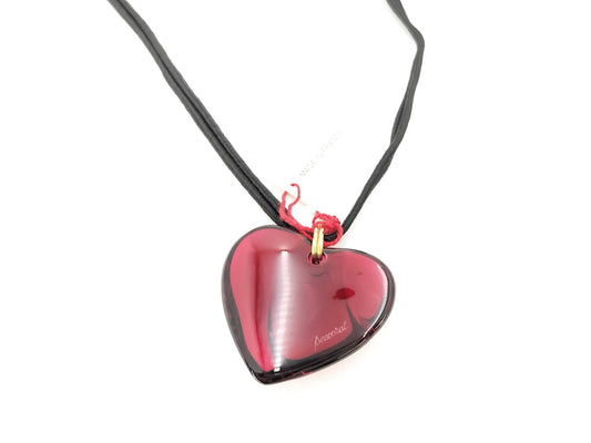 (10461_0260) Baccarat Baccarat Heart Necklace Necklace