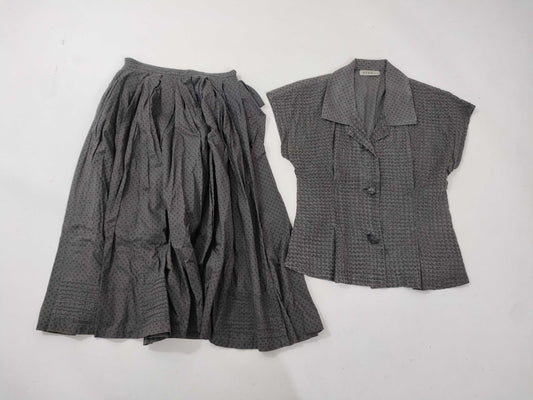 ISSEY MIYAKE asha by mds polka dot set Other apparel