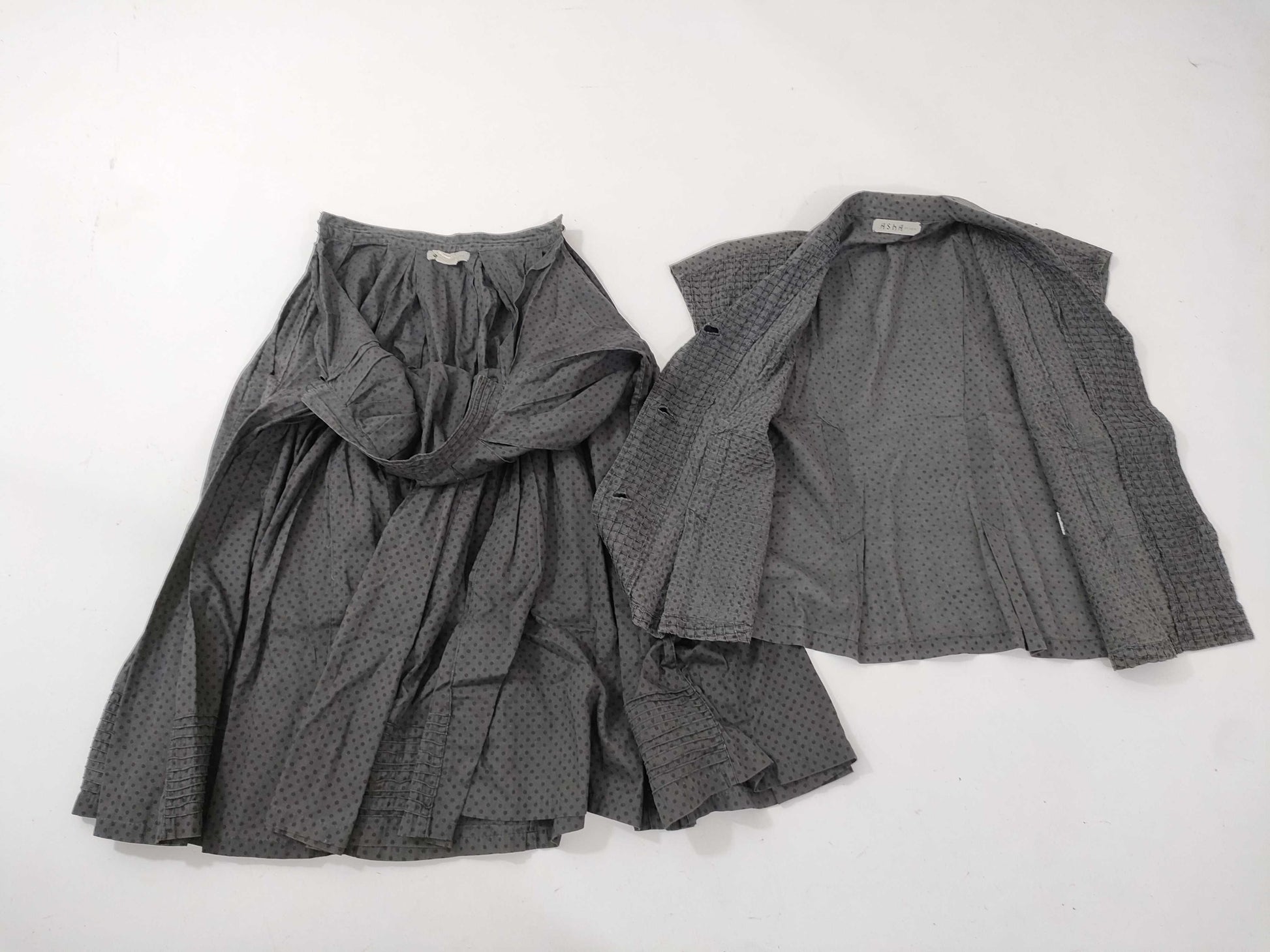 ISSEY MIYAKE asha by mds polka dot set Other apparel