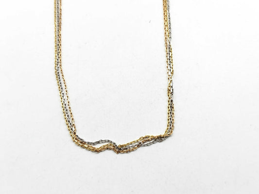 Cartier Three-Color AU750 7.0g Necklace 
