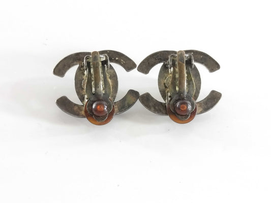 CHANEL 96A Earrings Discoloration Earrings
