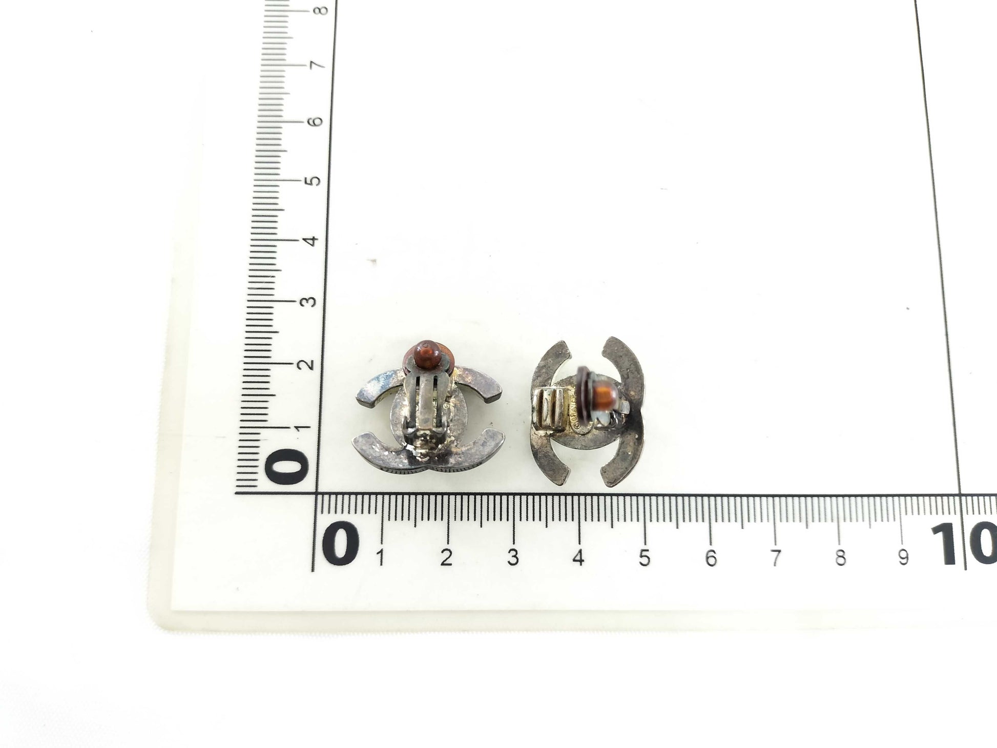 CHANEL 96A Earrings Discoloration Earrings