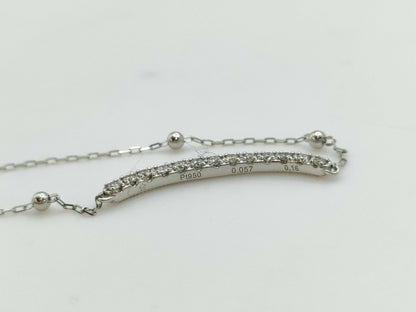 D0.057/0.16ct PT950/Pt850 2.5g Bracelet/Bangle 