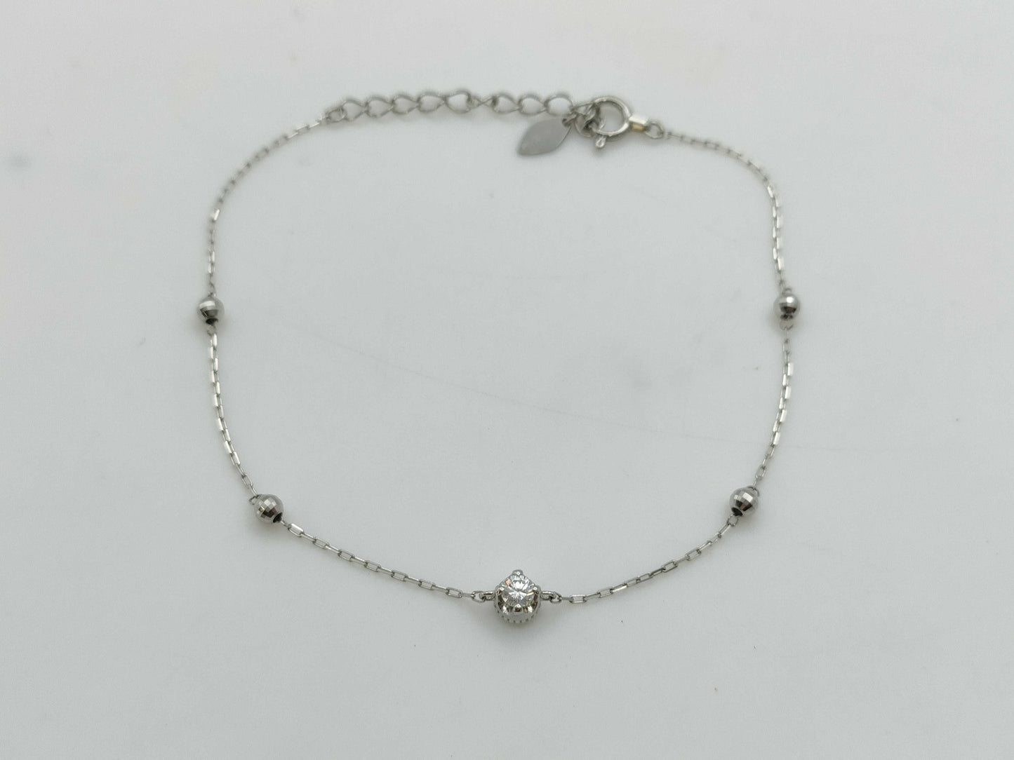 D0.07ct PT950 1.3g Bracelet/Bangle 