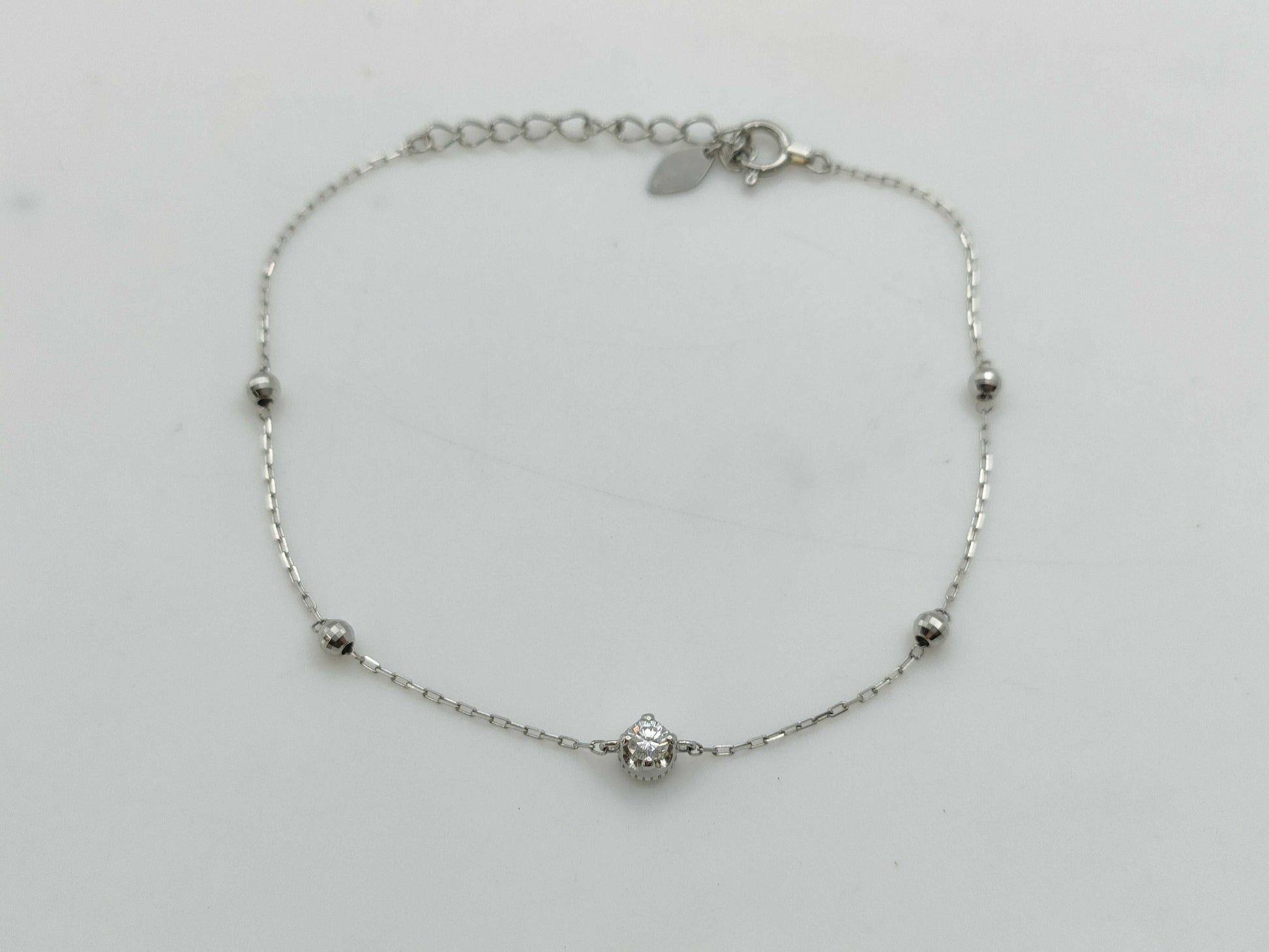 D0.07ct PT950 1.3g Bracelet/Bangle 