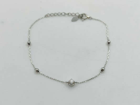 D0.07ct PT950 1.3g Bracelet/Bangle 