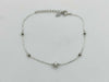D0.07ct PT950 1.3g Bracelet/Bangle 